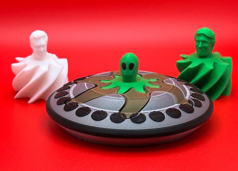 An Alien and his Spaceship