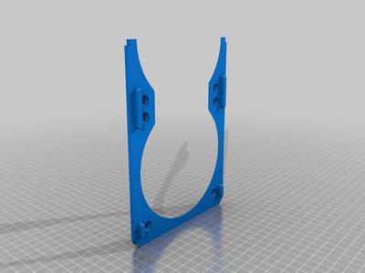 Front cover for 120mm fans on Corsair 570X