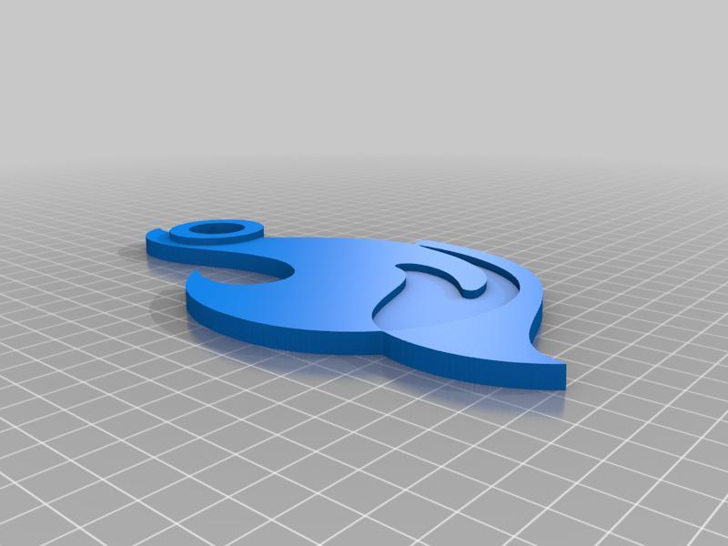 2024 Youth Theme Blank Keychain