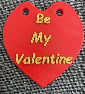 Be My Valentine Heart
