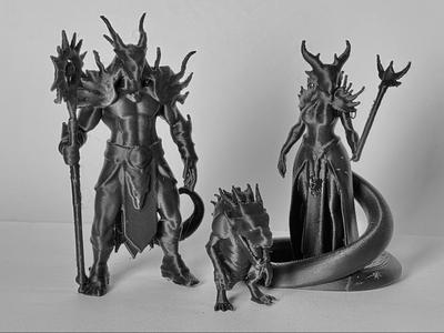 Snake King and Queen