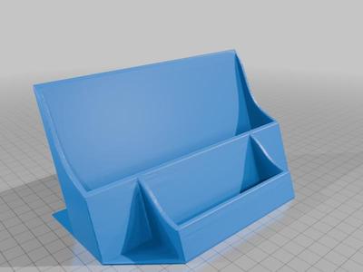 business card brochure holder compact remix