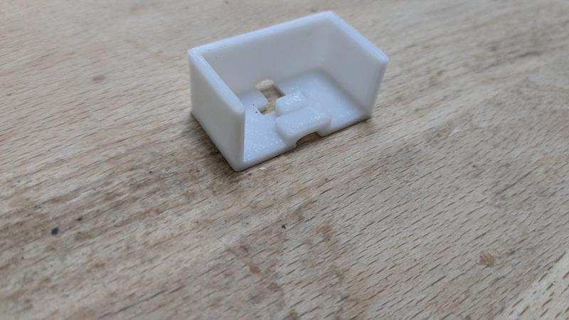 Cable locator for a DeWalt hand stapler