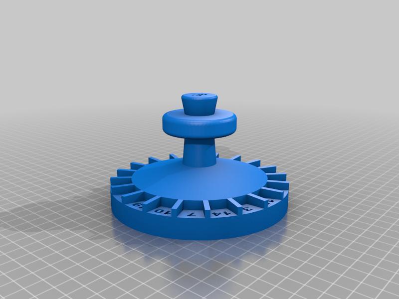 20 Sided Roulette Wheel