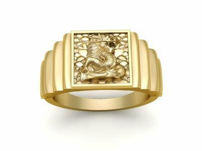 chines dragon ring 3d printable model #DRAGONXCULTS