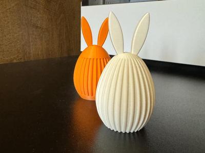 Easter Egg with Bunny ears