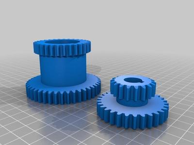 Hi - Low gears for metal mini lathe