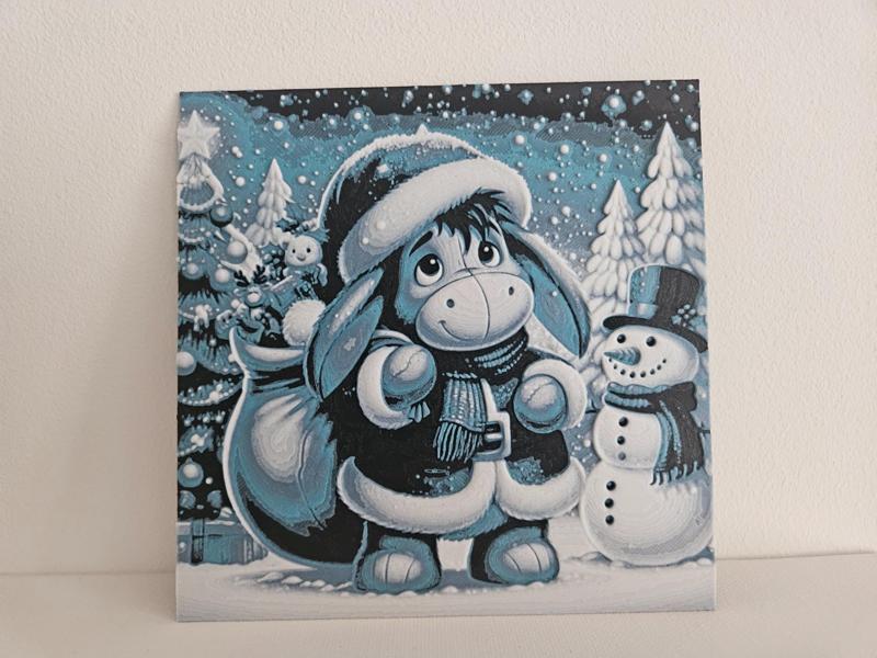 Christmas Donkey Eeyore from Winnie the Pooh