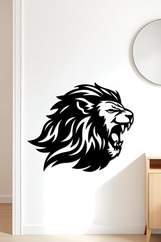 Lion Wall Art, Wall Decor, Home Decor