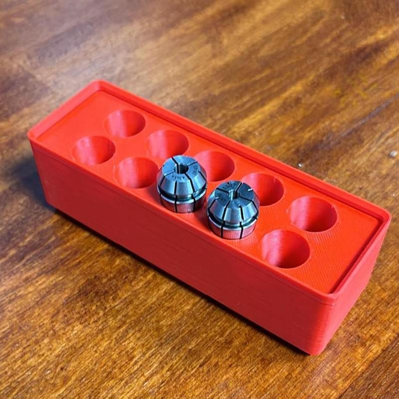 Gridfinity 10x ER16 Holder