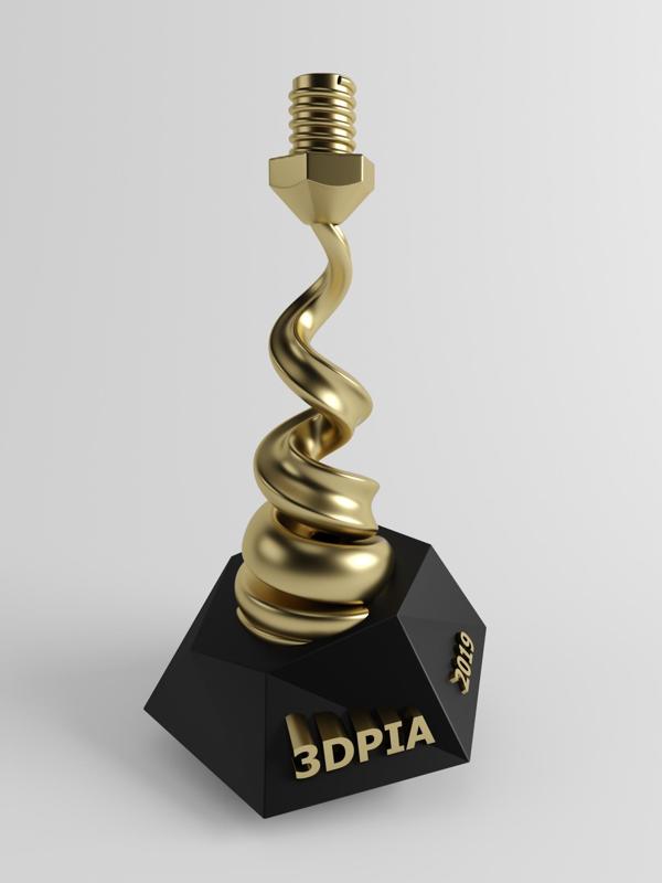 3DPIAwards trophy