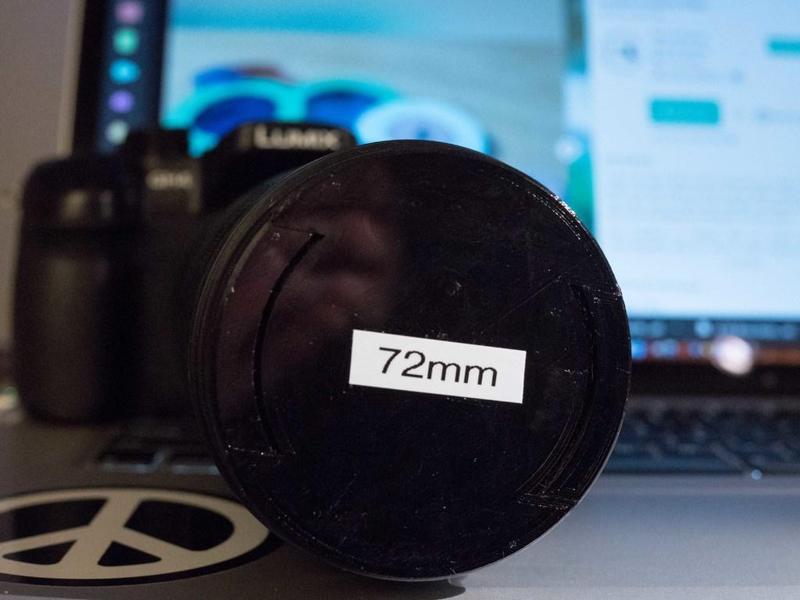72mm Lens Cap