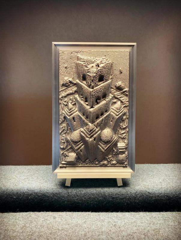 👨🏻‍🎨🎨🖼️TOWER OF BABEL FROM ESCHER – 3D Relief Wall Art for Printing