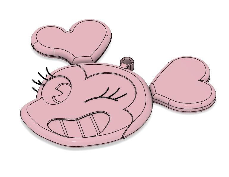 Spinel key ring /Spinel key ring