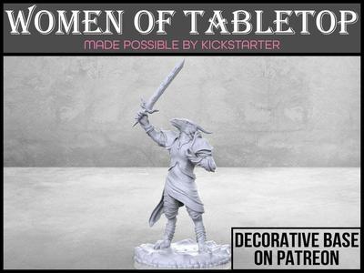 Dragonborn Paladin - Tabletop Miniature
