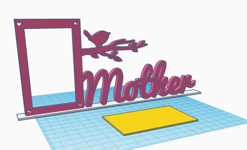 Photo holder Mother