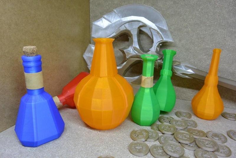 Skyrim fortify and poison potion // props replica