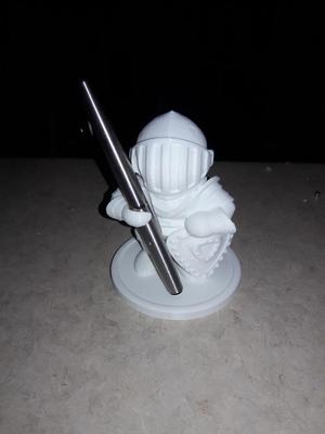 Knight Spear Pen Holder