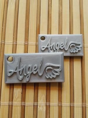 Angel keychain