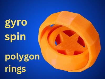 Star and Polygonal Gyro Spinner