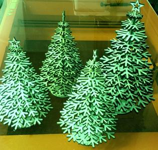 Lasercut Christmas Tree