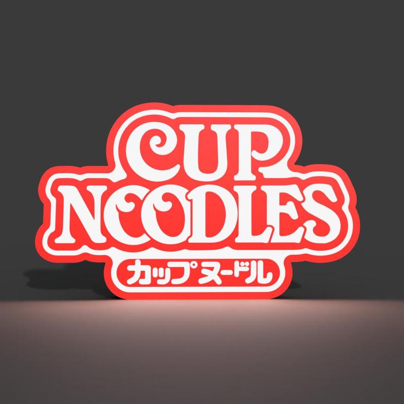 Cup Noodles Lightbox LED Lamp