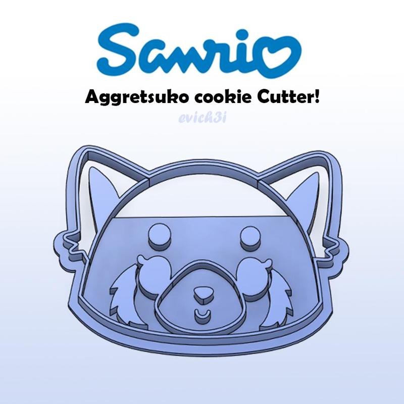 Sanrio Aggretsuko Cookie Cutter