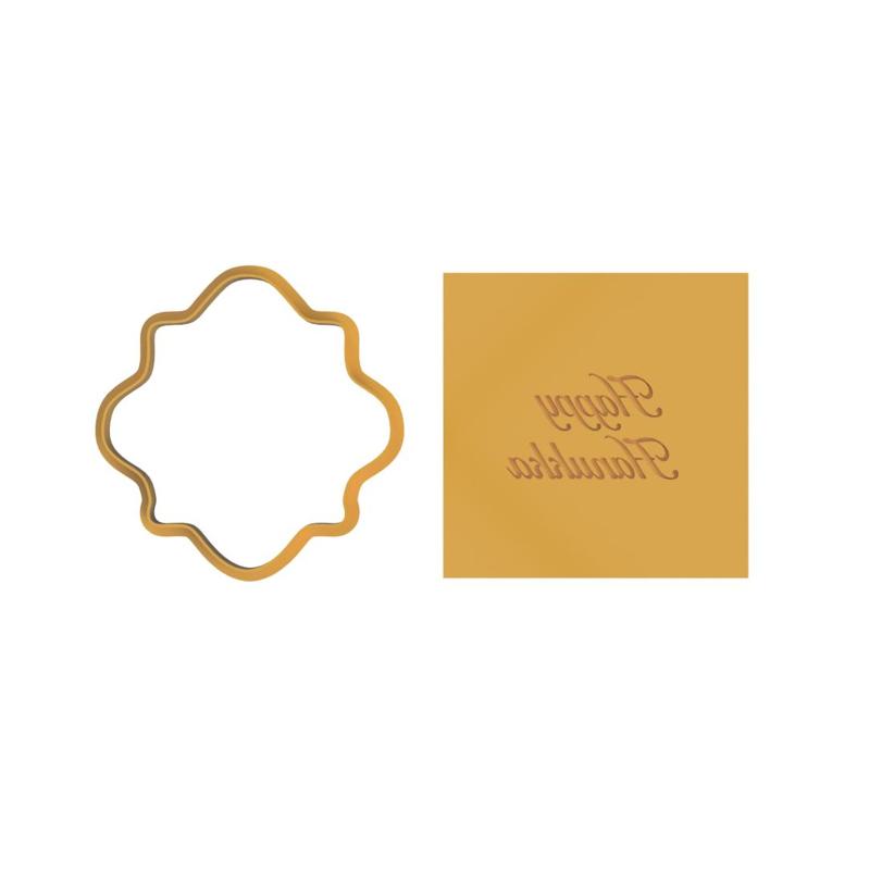 Happy Hanukka Debosser with a Cutter