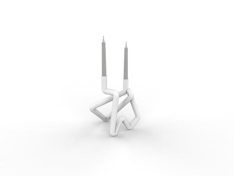 Candle holder for ikea candles