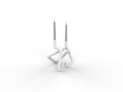 Candle holder for ikea candles