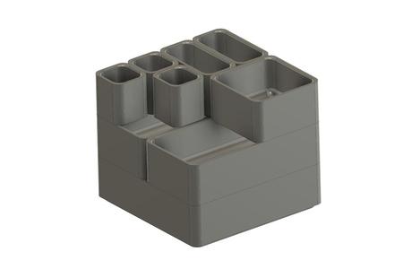Stack Attack Organizational Bins (Parametrically designed)