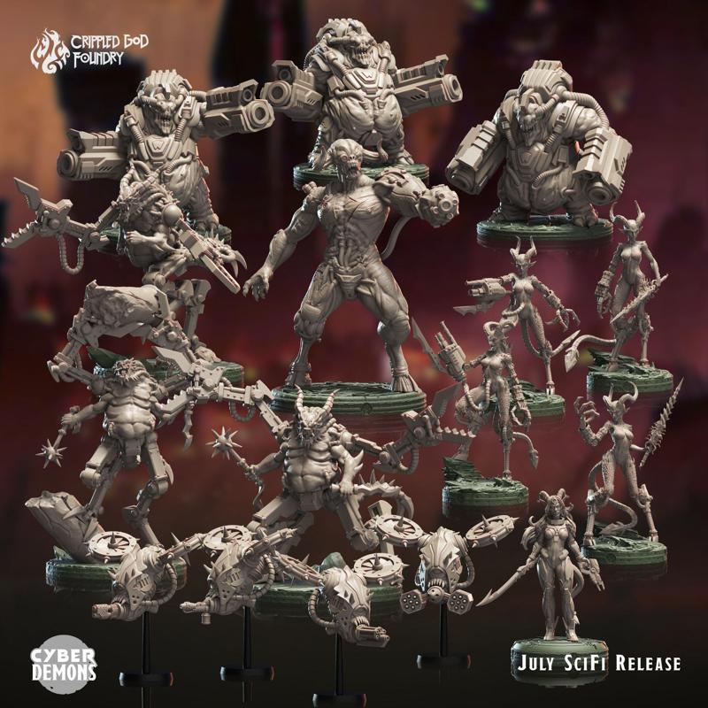 Cyber Demons ~ July '24 SciFi Bundle