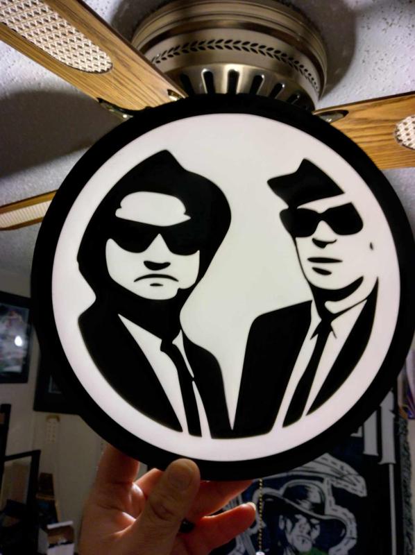Blues Brothers LED Light box