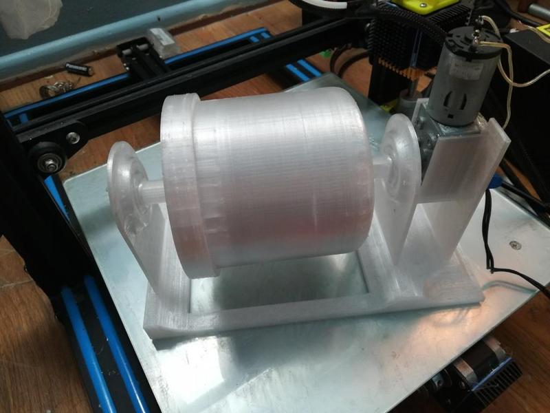 3D Printable Ball Mill V2
