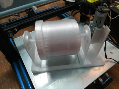 3D Printable Ball Mill V2