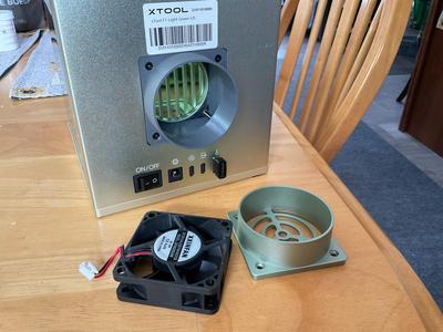 XTool F1 Fan Delete Duct