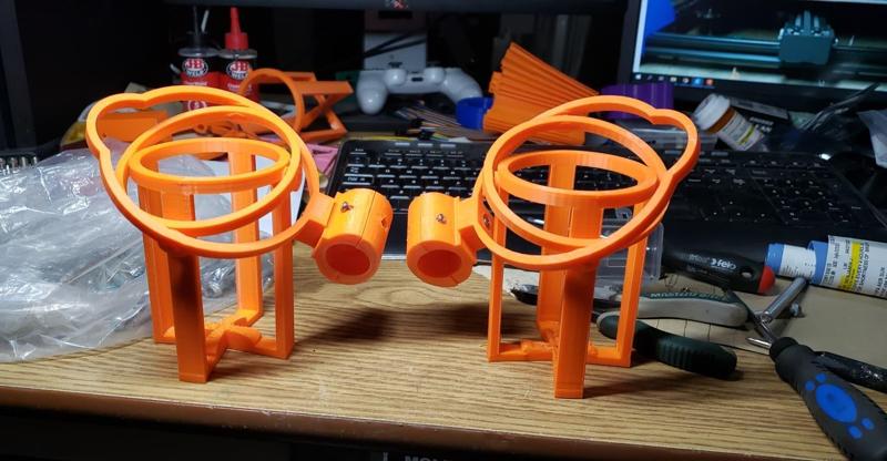 Handle bar can holder