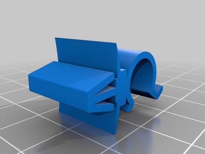 Peugeot 308 hood support holder