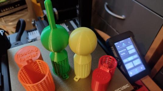 floating feeder bait basket with a float buoy "backpack" for surface fishing - set of 4 different models