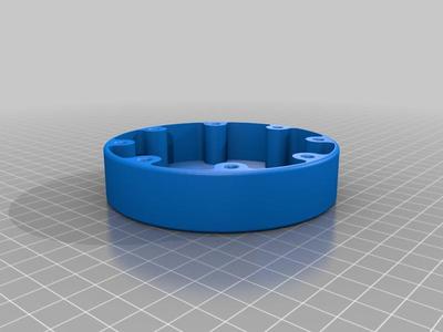 Universal 1" deep electrical box for light fixture