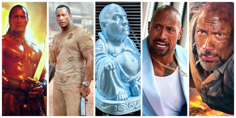 Buddha The Rock Johnson