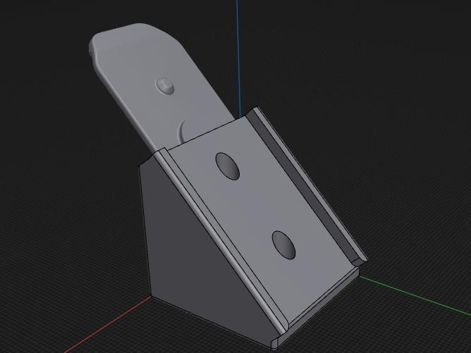 Hotwheels Track - Wall mount bracket