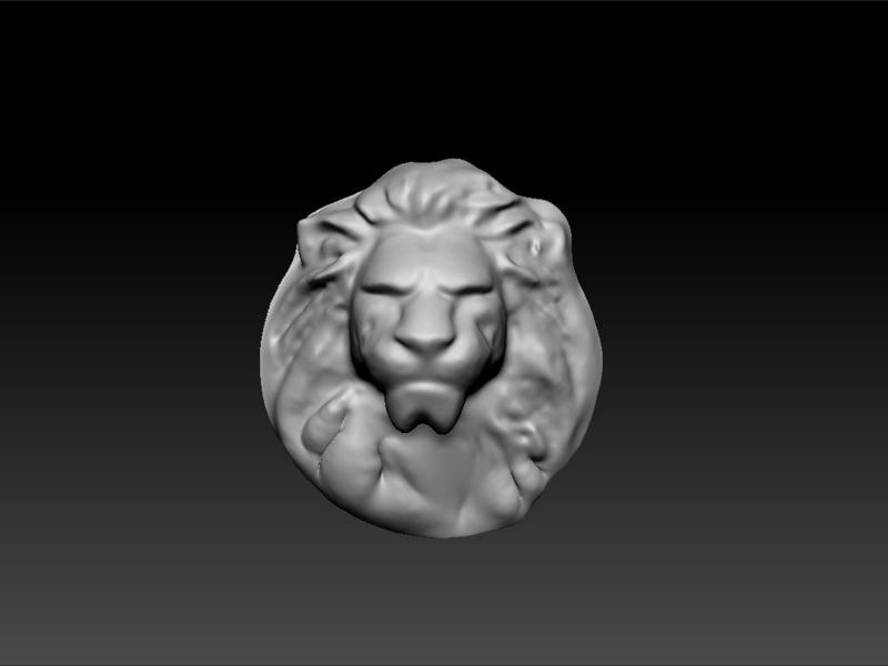 Lion head