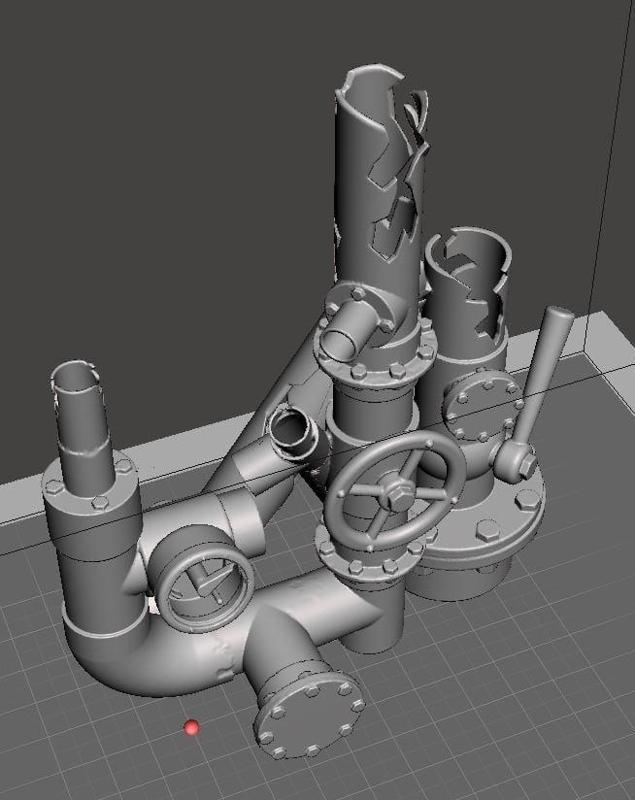 Aquarium Pipework Ornament Example Build