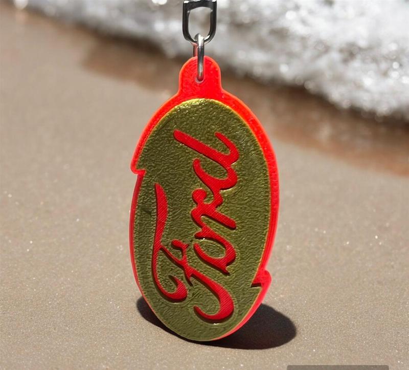 ford logo keychain
