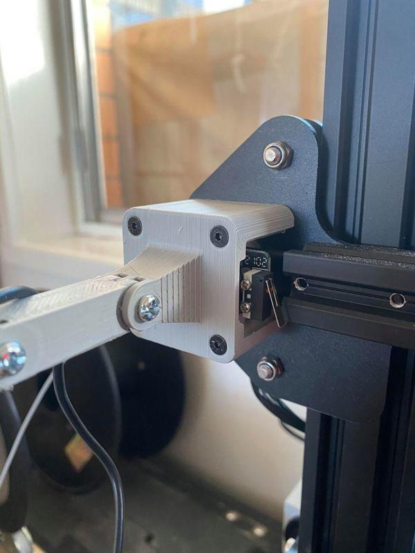 Ender 3 X-Axis Camera Mount for use with Hero Me Gen 5