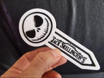 Bookmark Jack Skellington Marcador de libros 