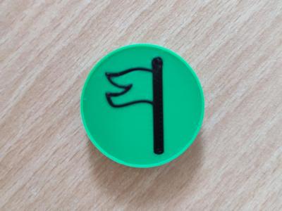 Challengers (Board Game) Coin