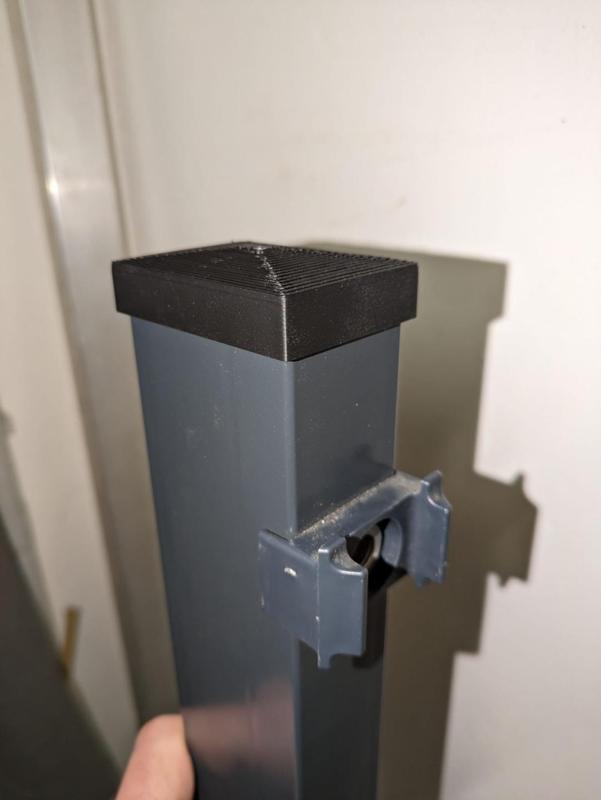 Kappe Zaunpfosten 40x60 | Cap for fence post 40x60