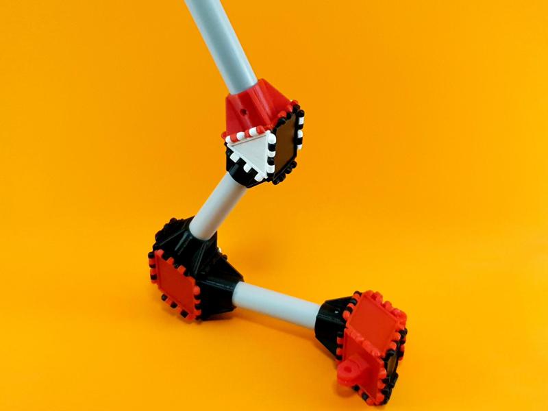 Parametric PVC Pipe connector Polypanel